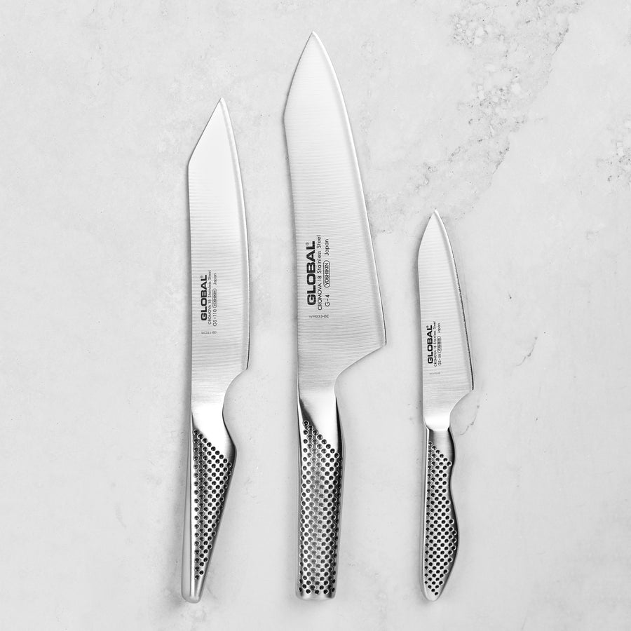 Global 40th Anniversary 3 Piece Knife Set