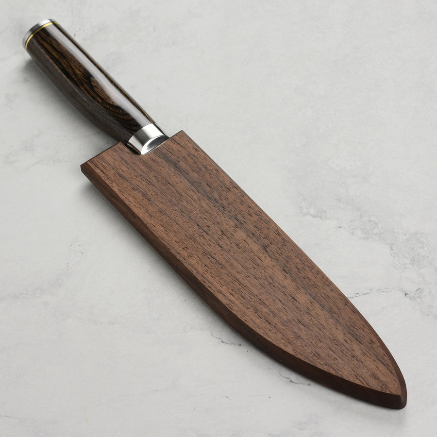 Magnetic Saya for 8" Chef's Knives, Walnut