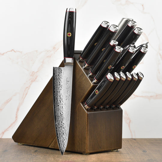 Enso SG2 18 Piece Knife Block Set