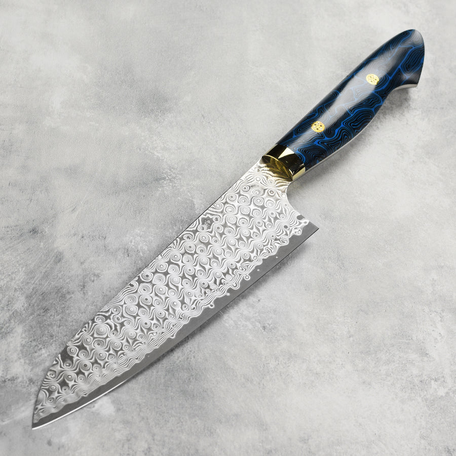 Nigara Anmon SG2 Damascus 8.25" Gyuto with G10 Handle