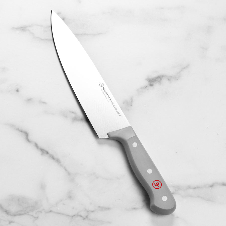 Wusthof Gourmet 8" Chef's Knife, Grey Handle