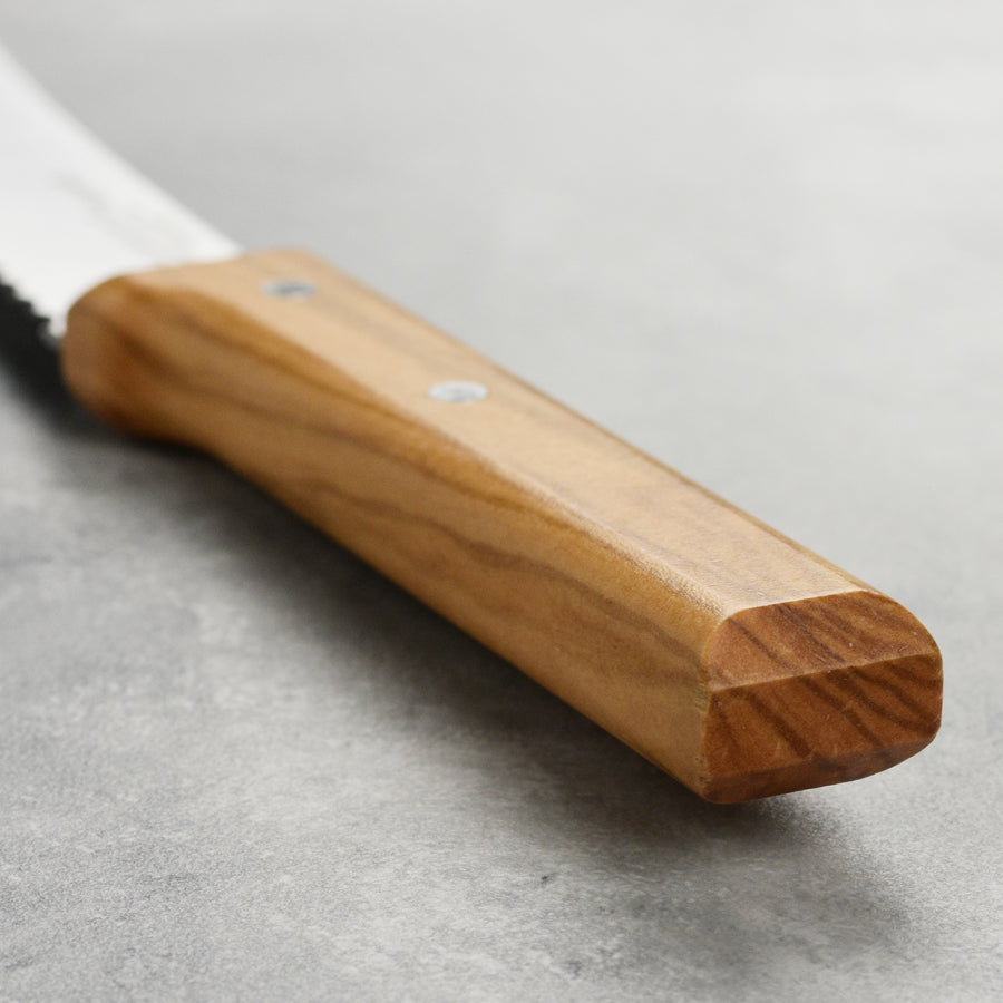 Opinel Parallele Olivewood 8.25" Bread Knife