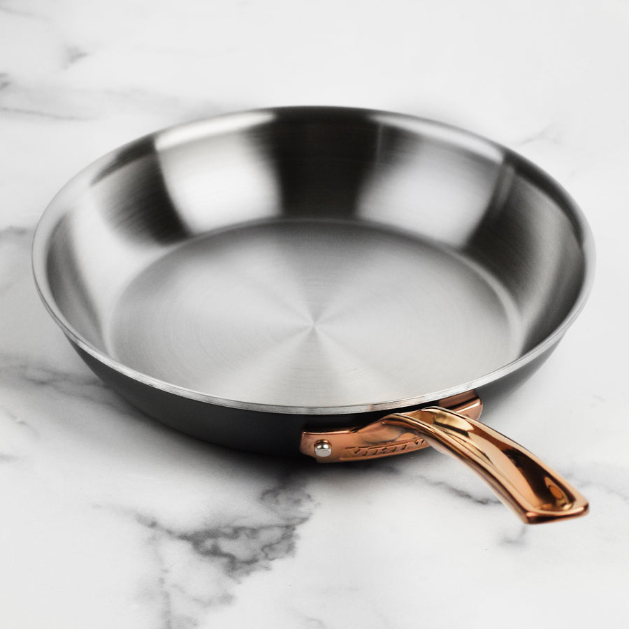 Viking 10" Matte Black Tri-Ply Fry Pan