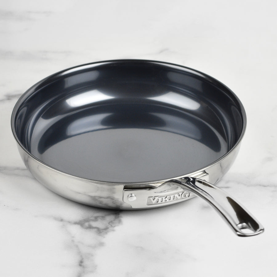 Viking PerformanceTi 10" Titanium Stainless Steel Fry Pan