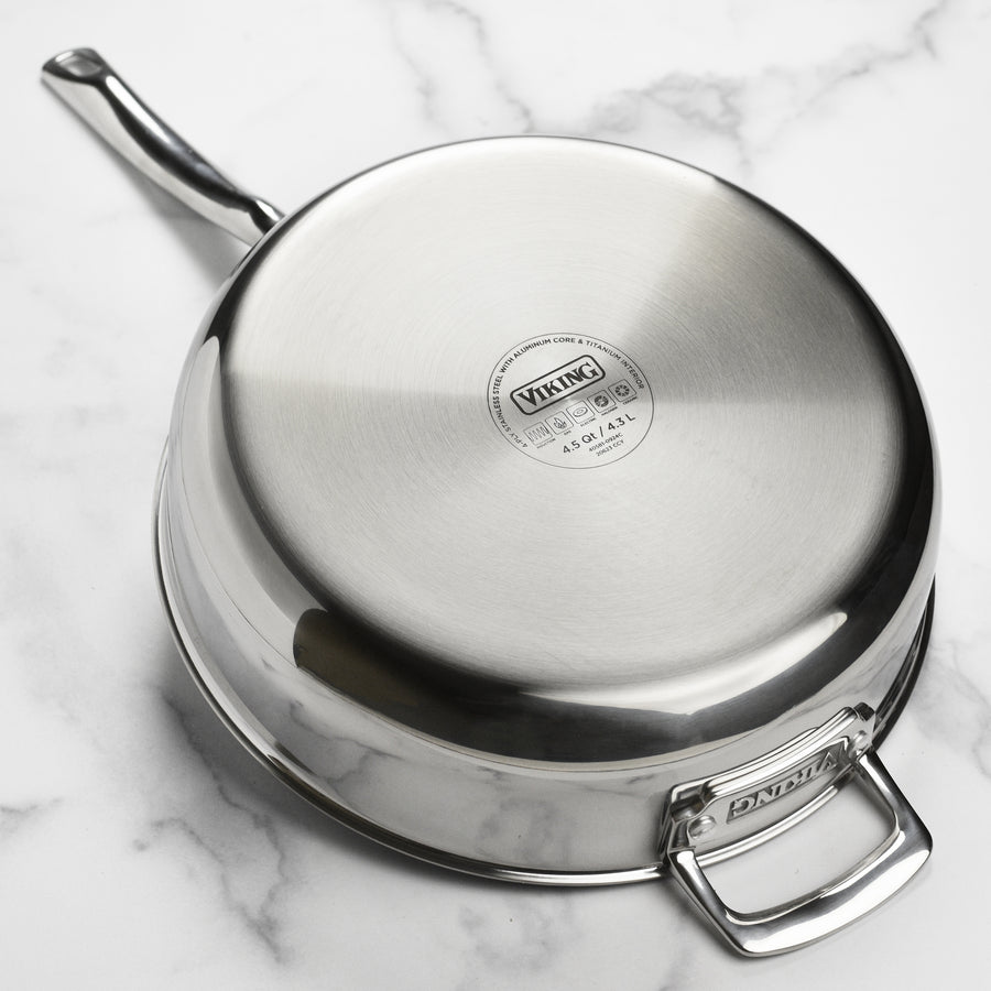 Viking PerformanceTi 4.5-quart Titanium Stainless Saute Pan