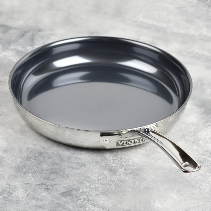 Viking PerformanceTi 12" Titanium Stainless Steel Fry Pan