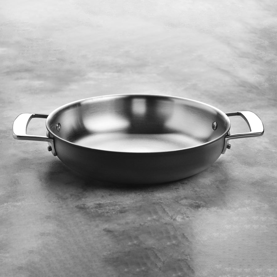 Demeyere Black 9.5" Double Handle Fry Pan