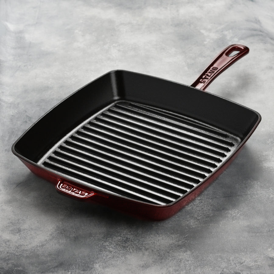 Staub 12" Grenadine Square Grill Pan