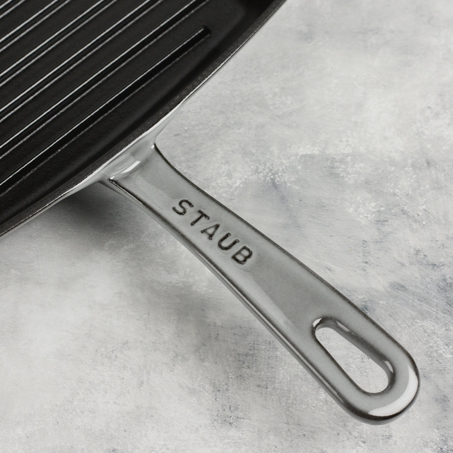 Staub 12" Graphite Gray Square Grill Pan