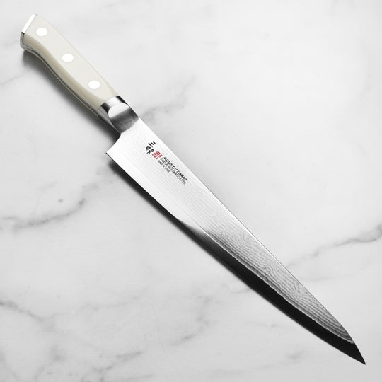 Zanmai Classic Damascus Corian 9.4" Sujihiki