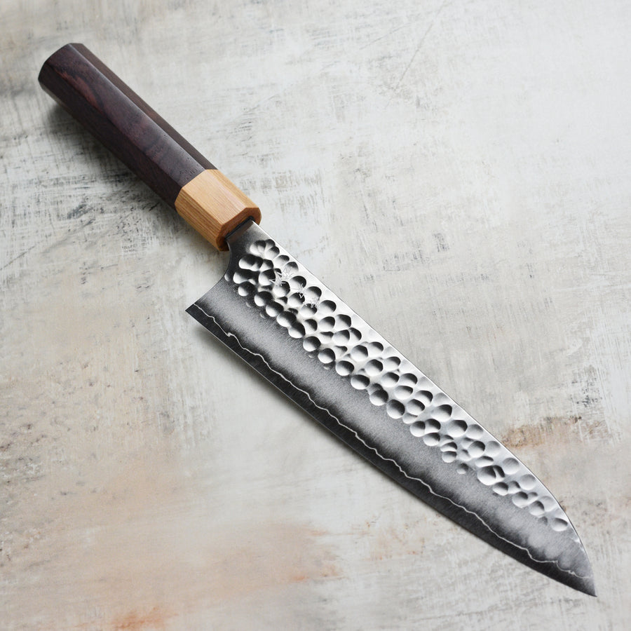 Yoshimi Kato Forged Ginsan Gyuto Japanese Chef's Knife