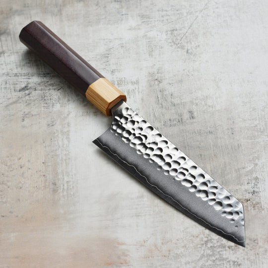 Yoshimi Kato Forged Ginsan Stainless Clad 6.7" Bunka