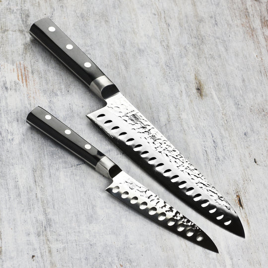 MAC Tsuchime 8" Chef's & Petty Knife Set