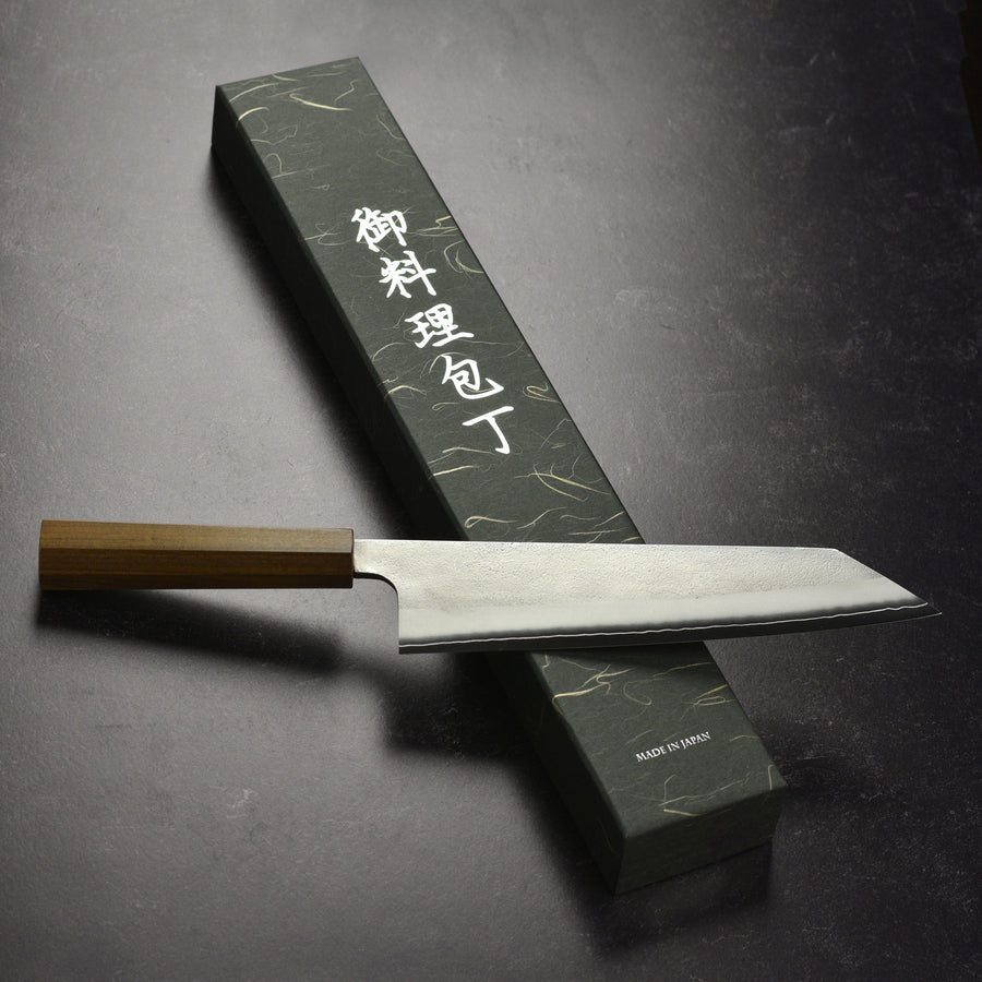 Yoshikane SKD Nashiji Stainless Clad 9.4" Kiritsuke