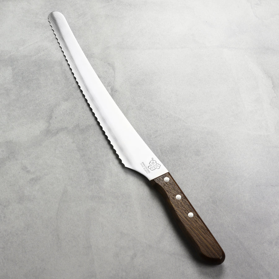 Japanese Bread Knife with Blade Guard, 10.6"