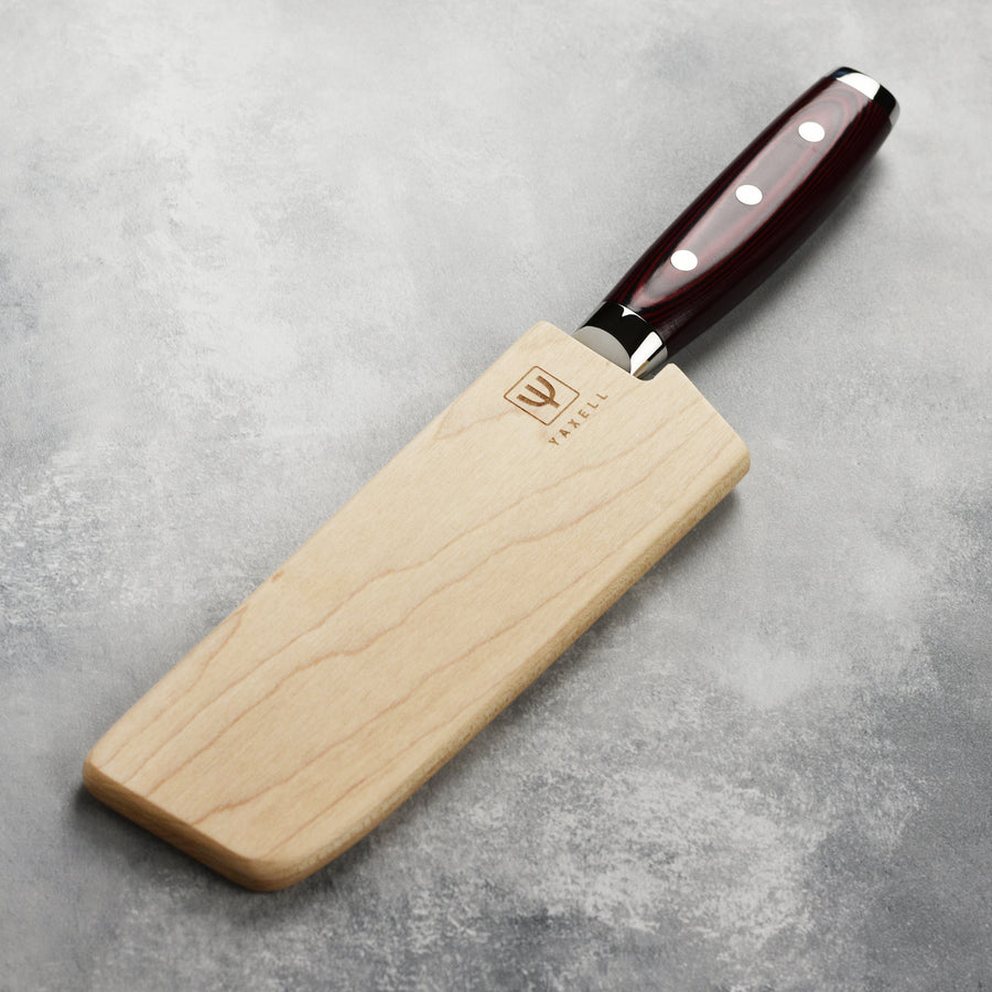 Yaxell Magnetic Wooden Sheath for 6.5" Nakiri Knife