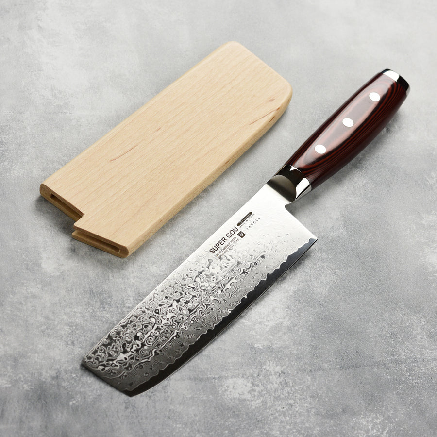 Yaxell Magnetic Wooden Sheath for 6.5" Nakiri Knife