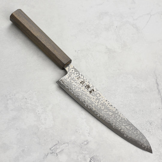 Hatsukokoro Hikari SLD Kurozome Damascus 8" Gyuto
