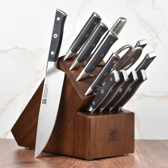 Zwilling Spectrum 14 Piece Acacia Knife Block Set