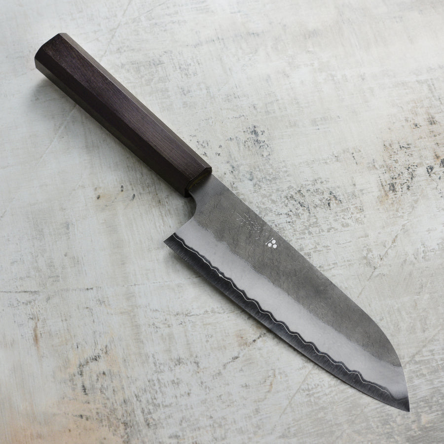 Nigara Aogami Super Migaki Tsuchime 7" Santoku