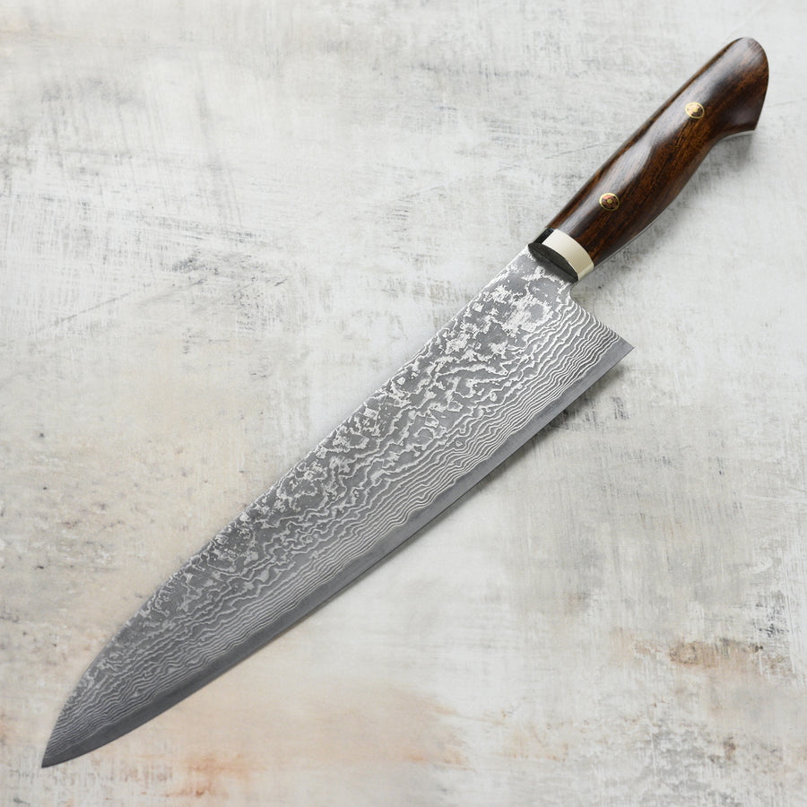 Shigeki Tanaka Hand-Forged R2 Damascus 10.6" Gyuto