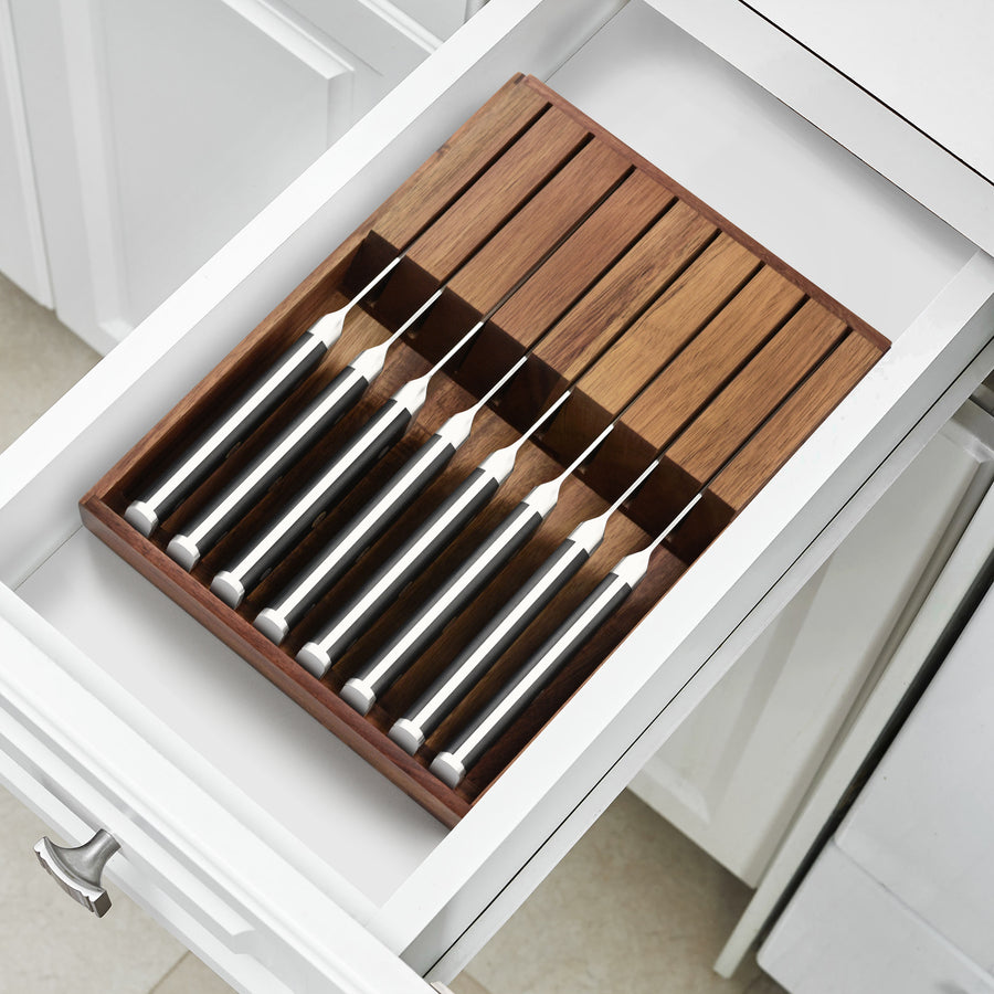 Nexus 8 Piece Steak Knife Set with In-Drawer Tray