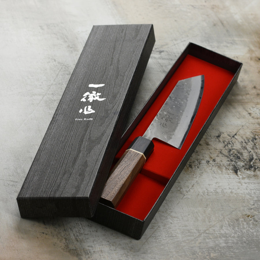 Ittetsu Aogami #2 Nashiji Stainless Clad 6.7" Bunka