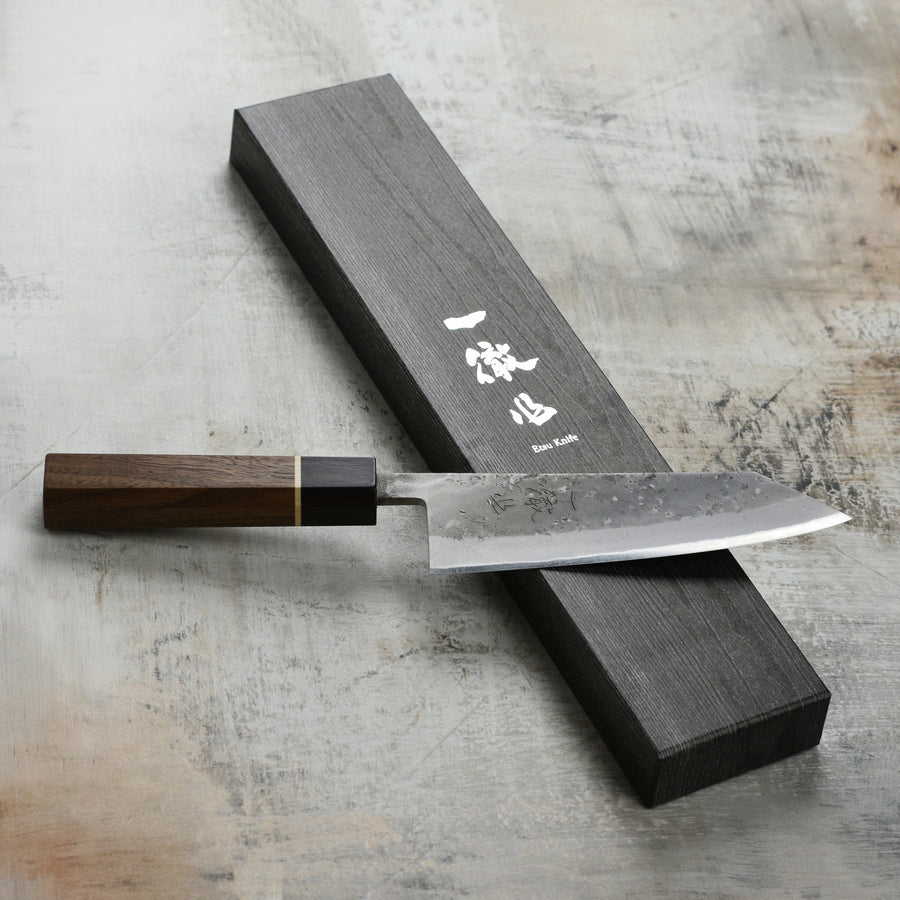 Ittetsu Aogami #2 Nashiji Stainless Clad 6.7" Bunka