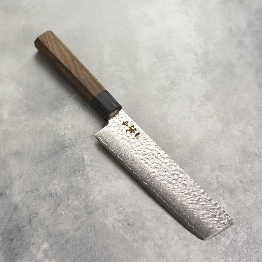 Ittetsu VG10 Hammered Damascus Nakiri