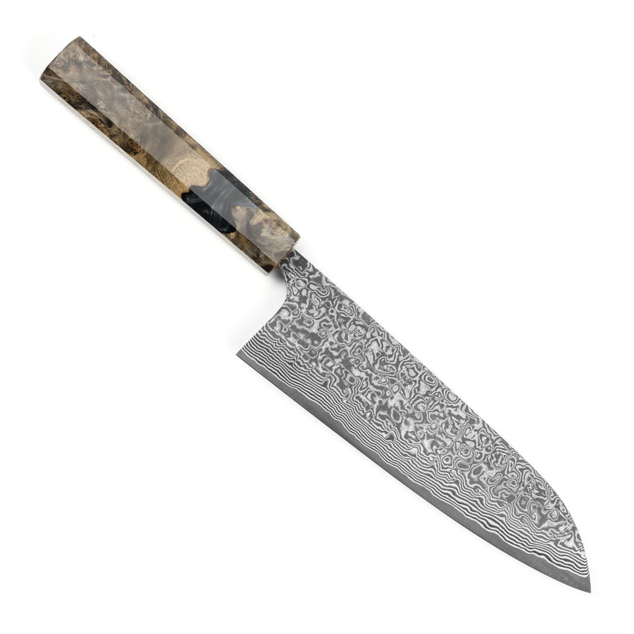 Takeshi Saji SG2 Black Damascus 7