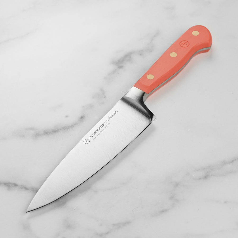 Wusthof Classic Coral Peach 6" Chef's Knife