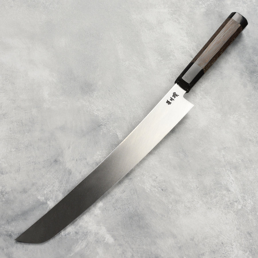 Takayuki Zangetsu Ginsan Single-Bevel 11.8" Sakimaru Takohiki with Saya