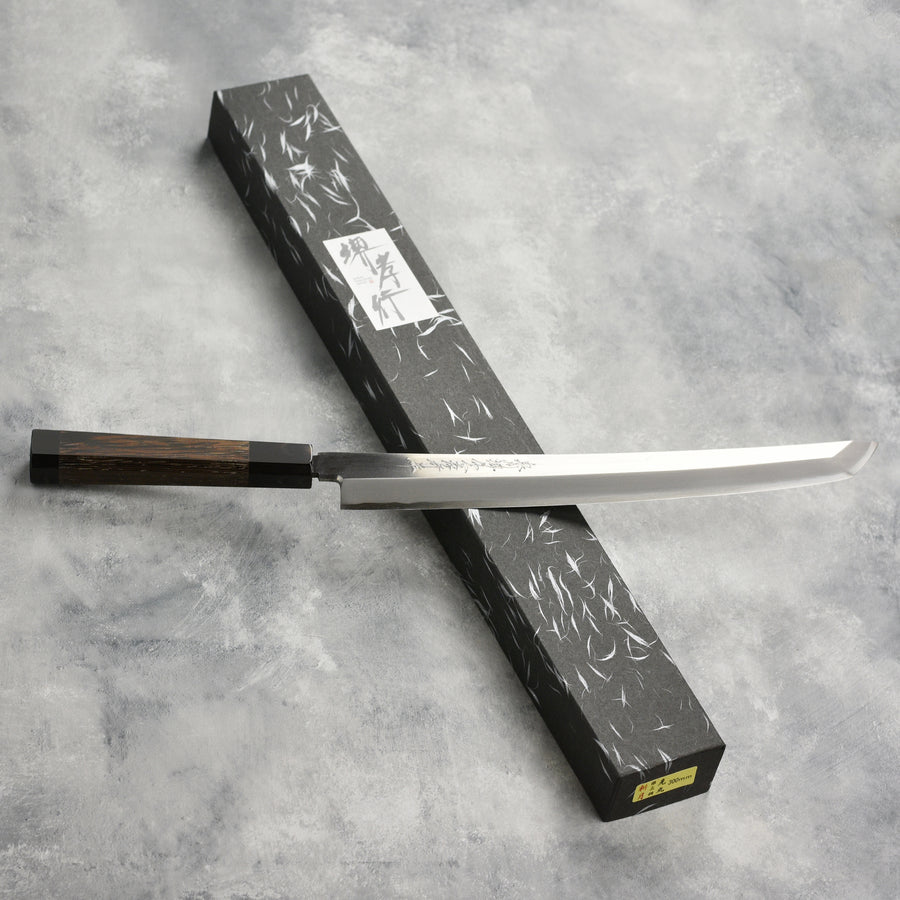 Itsuo Doi Ginsan Takohiki Japanese Sushi Knife