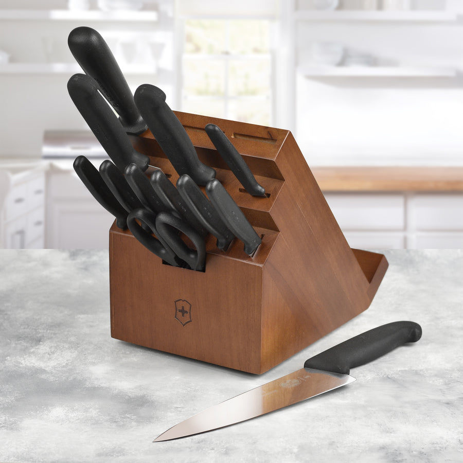 Victorinox Fibrox Pro 13 Piece Swivel Knife Block Set