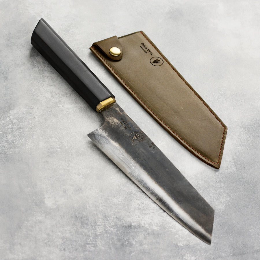 Dao Vua V3 Special Carbon Steel 6.5" Bunka