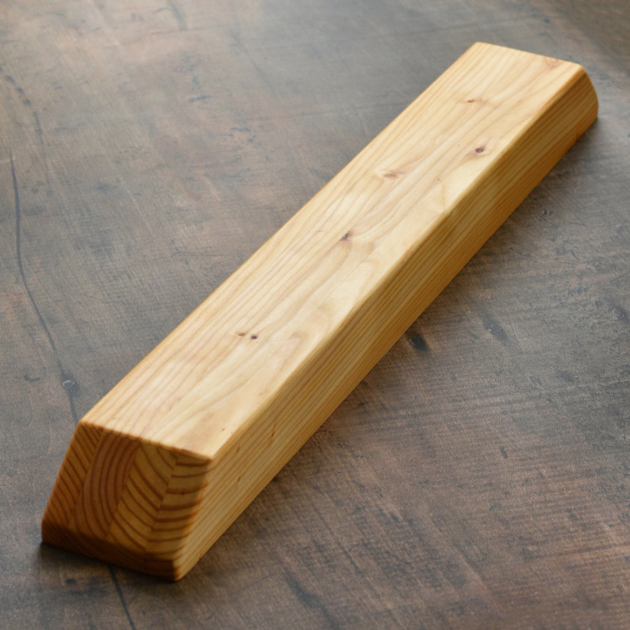 Larch Wood Wall-Mount Magnetic Knife Holder, 22.5"