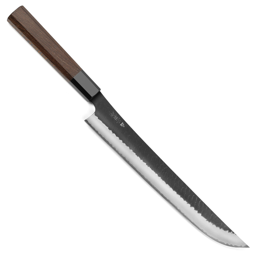 Nigara SG2 Sakimaru Sujihiki Kurouchi Tsuchime 270mm (10.6
