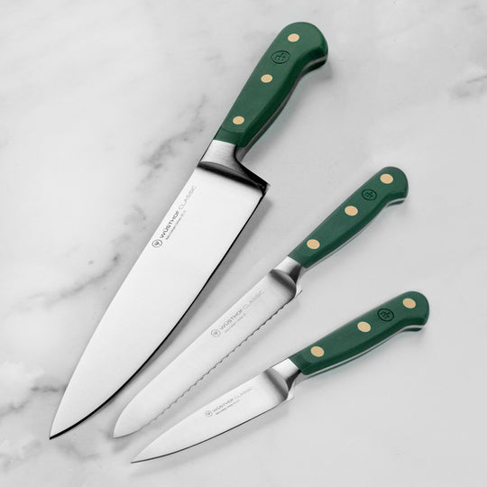 Wusthof Classic Fresh Rosemary 3 Piece Knife Set