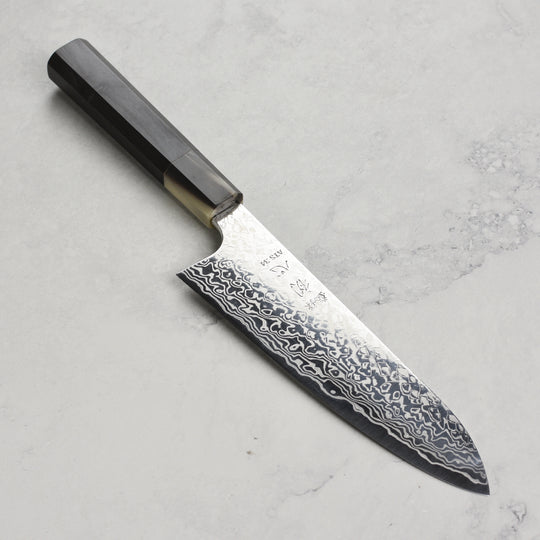 Hatsukokoro x Yauji Ginga34 Damascus 7" Santoku