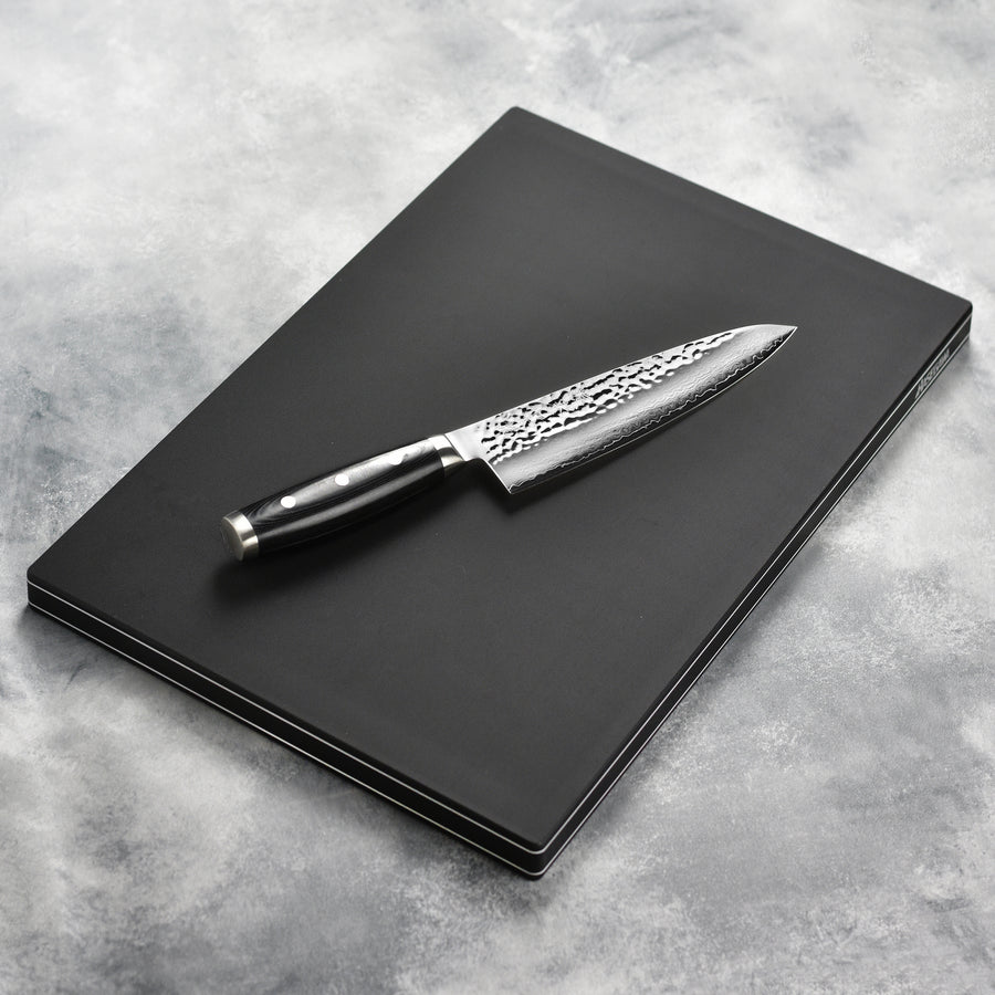 Hasegawa Pro-PE Black Cutting Board, 17.3 x 11.4"