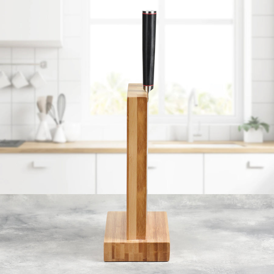 Miyabi Bamboo Magnetic Knife Stand