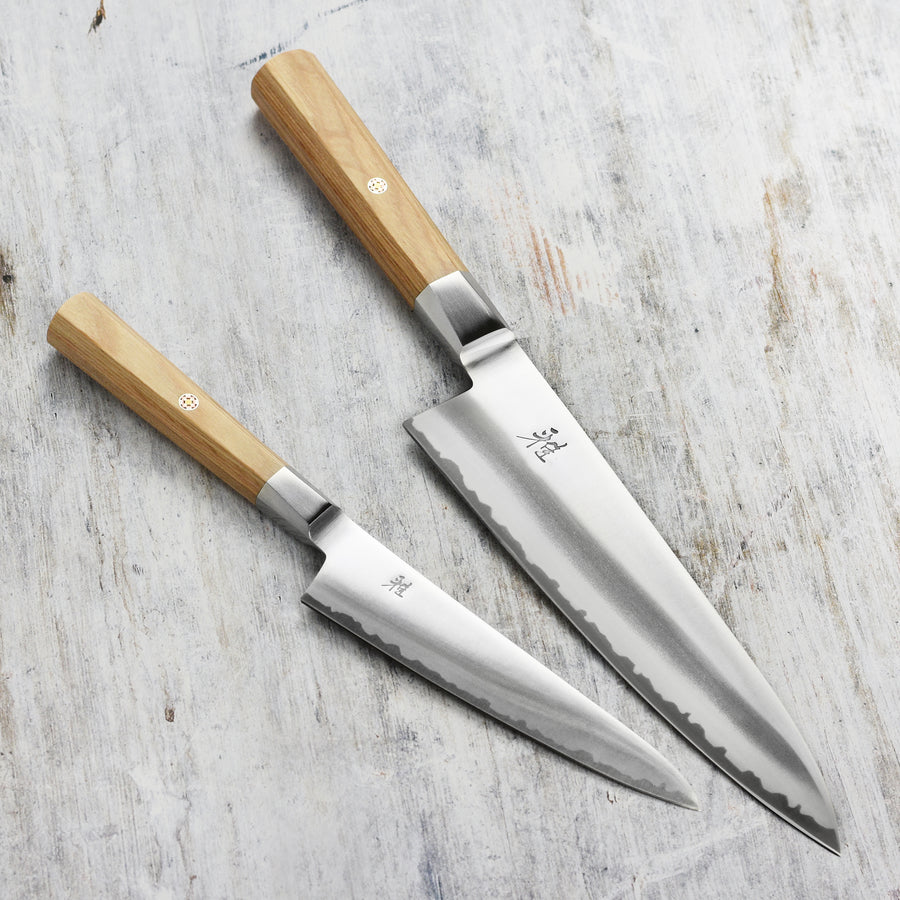 Miyabi Koya 3 Piece Magnetic Knife Stand Set