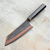 Hatsukokoro Yorokobi SLD Kurouchi Copper Damascus 7