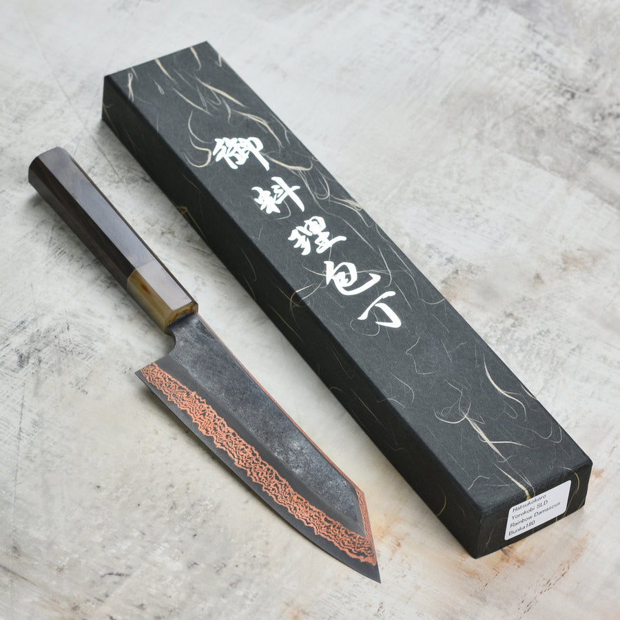 Hatsukokoro Yorokobi SLD Kurouchi Copper Damascus 7