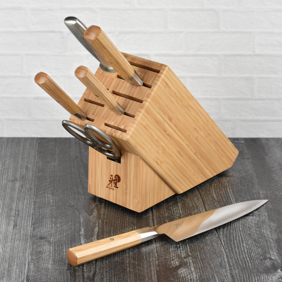 Miyabi Black Knife Block Set - 9 Piece – Cutlery and More