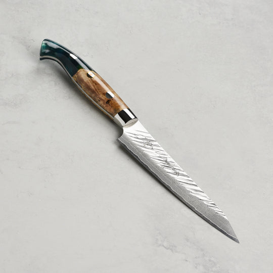 Kurosaki Fujin Forged SG2 Damascus 5.1" Petty with Saya