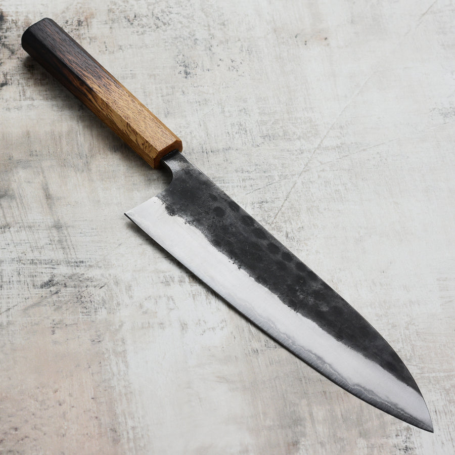 Matsubara Shirogami #1 Kurouchi Stainless Clad 9.4" Gyuto