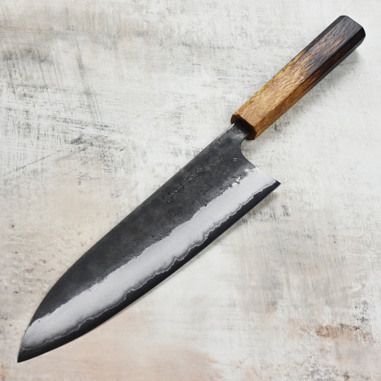 Matsubara Shirogami #1 Kurouchi Stainless Clad 9.4" Gyuto