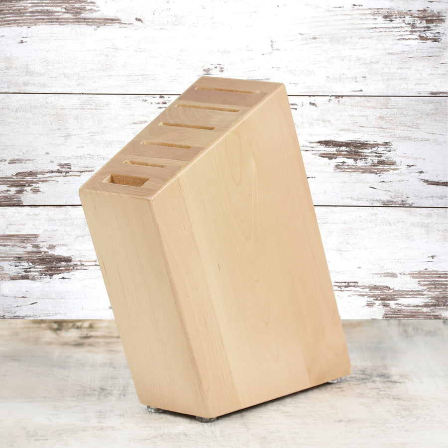 Enso 6 Slot Birch Knife Block