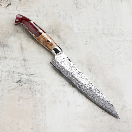 Kurosaki Shizuku Forged SG2 Damascus 5.9" Petty with Saya